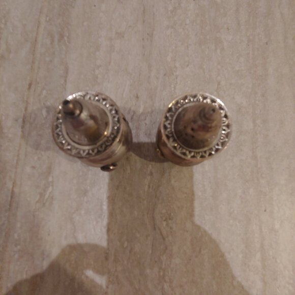 Vintage International Silver Co Tableware Salt And Pepper Shaker Set Of 2 - Picture 3 of 6